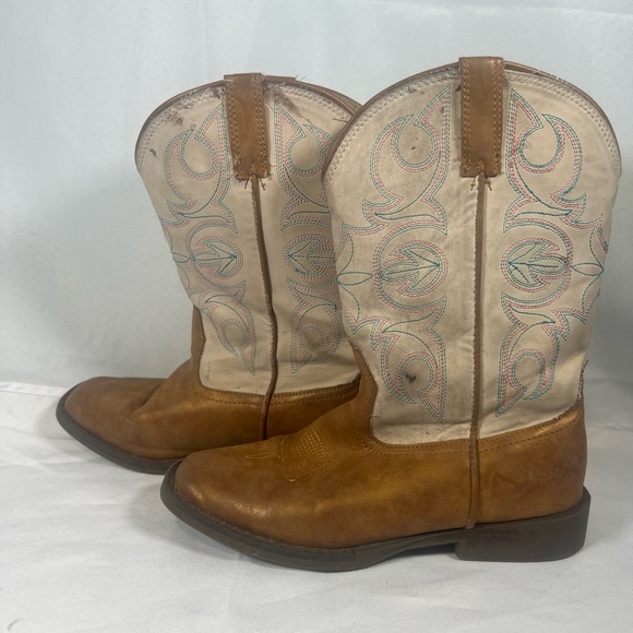 Roper Brand Youth Western Boots Size 3 - Picture 2 of 6